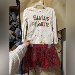 Christmas girl two peice